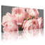 Pivoine roses roses, ensemble de 3 reproductions d'art sur toile-1724121574