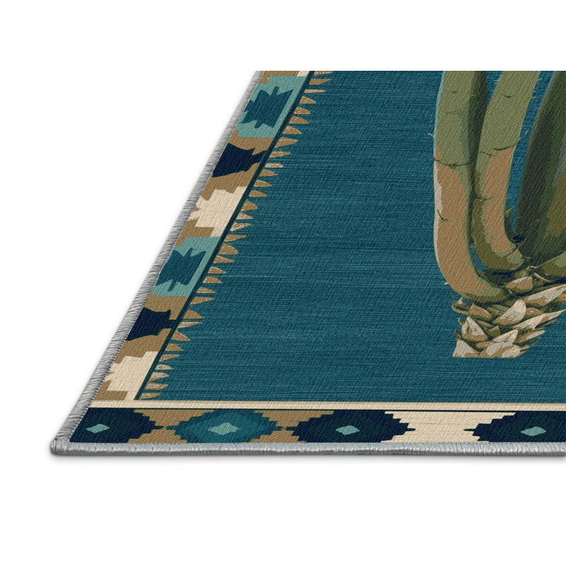 Tapis lavable Century Plant, Tapis de couloir 2 pi x 4 pi