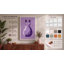 Purple Whimsy Minimalist - Wrapped Canvas-767021031-767021036