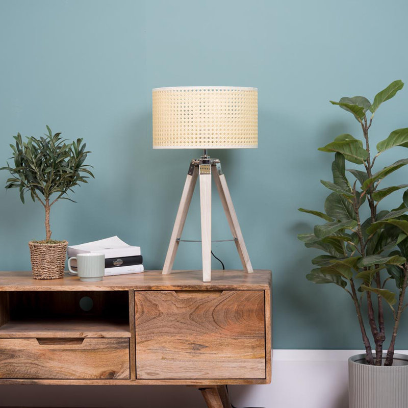 Bowie Wood Table Lamp, No