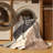 Machine Washable Parrilla Christmas Cactus Eclectic Arc Rug in Gray – Beige Binding-669992636