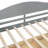 Twin Size Canopy Day Bed With 2 Drawers, Gray-1056312467