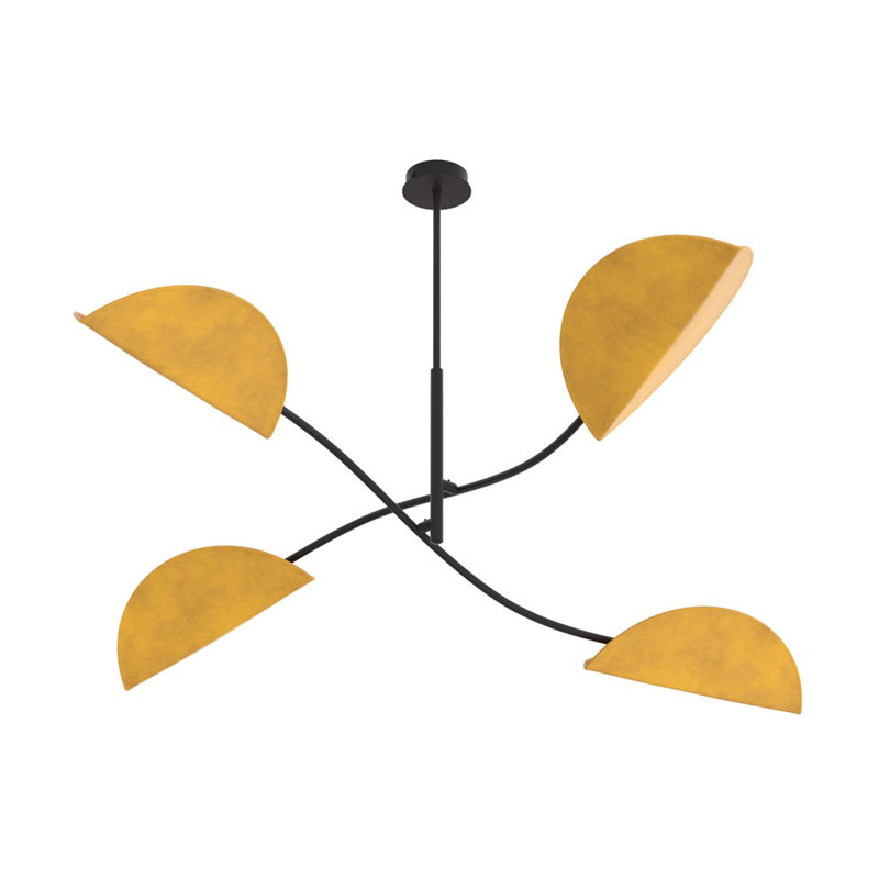 LOTUS BL, 4, Orange, 59cm H x 105cm W x 105cm D