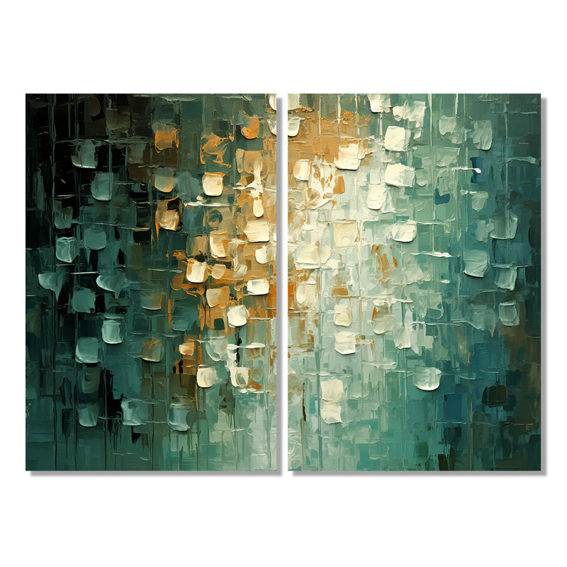«Lipford», peinture murale abstraite, Wrapped Canvas, Does Not Apply, 36" H x 48" W