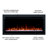 Benjamin 81" Landscape TV Stand with Electric Fireplace by Real Flame-89114308-122871298
