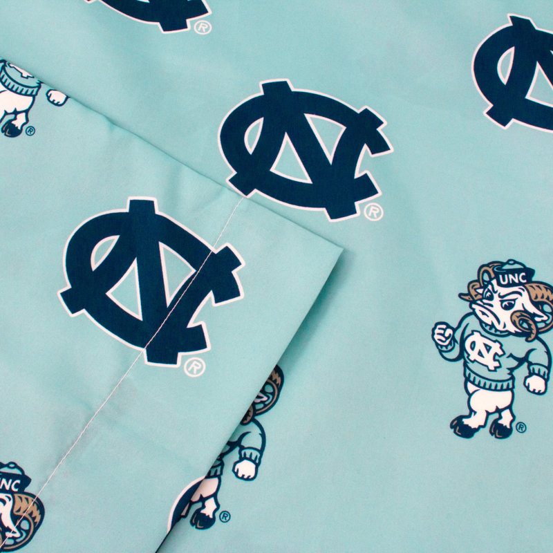 North Carolina Tar Heels Cotton Polyester Body Pillowcase 20" x 60"