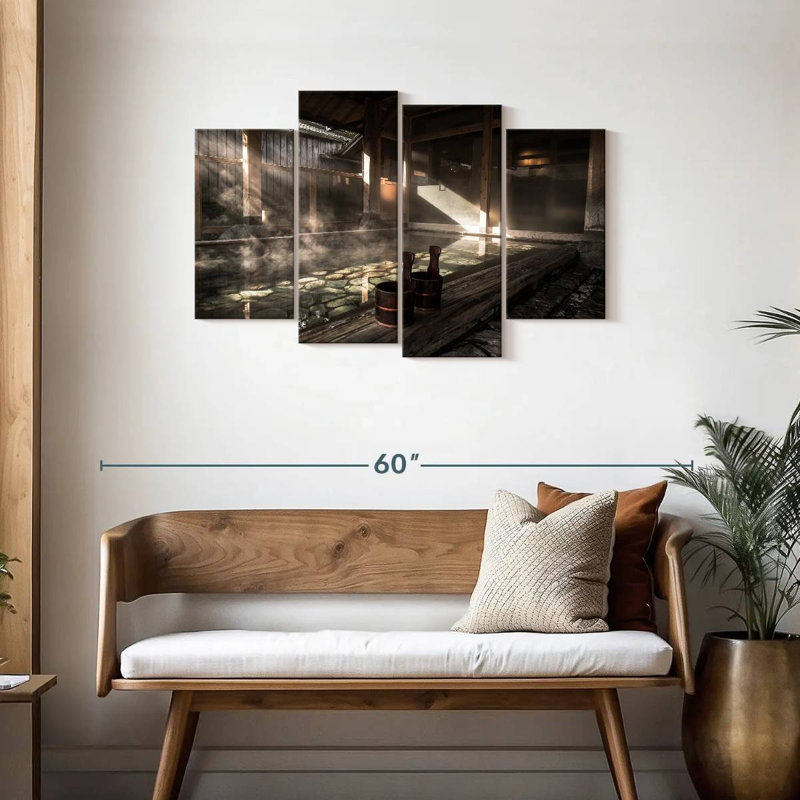 Lilie Japanese Onsen Spa, 27" H x 43" W