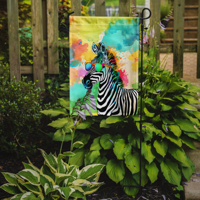 Drapeau de jardin zippé hippie
