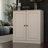 Palace Imports 100% Solid Wood Short Bookcase with Doors, Adjustable Shelves, Modular Storage Bookshelf, 32" W x 35.75" H-104319733