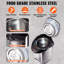 Bouilloire électrique en acier inoxydable VEVOR-92239126