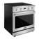 Cosmo 30 in. Haven Collection 4.8 cu. ft. Electric Range with 4 Burner Glass Cooktop and Convection Oven in Stainless Steel