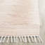 Tapis beige en coton tissé à la main Annia-1532248036