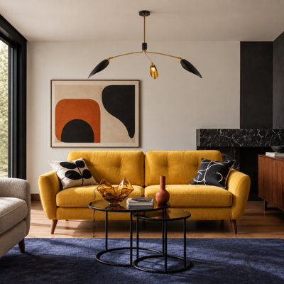 3 - Light Metal Chandelier