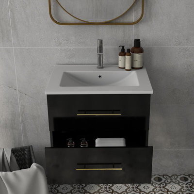 Meuble-lavabo simple 24 po avec lavabo