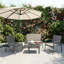 4 - Person Patio Dining Set with Rectangular Table-506814774