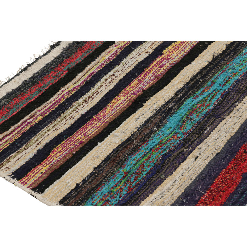 Kilim & Flat Weave One-of-a-Kind 4'2X8'7 Area Rug