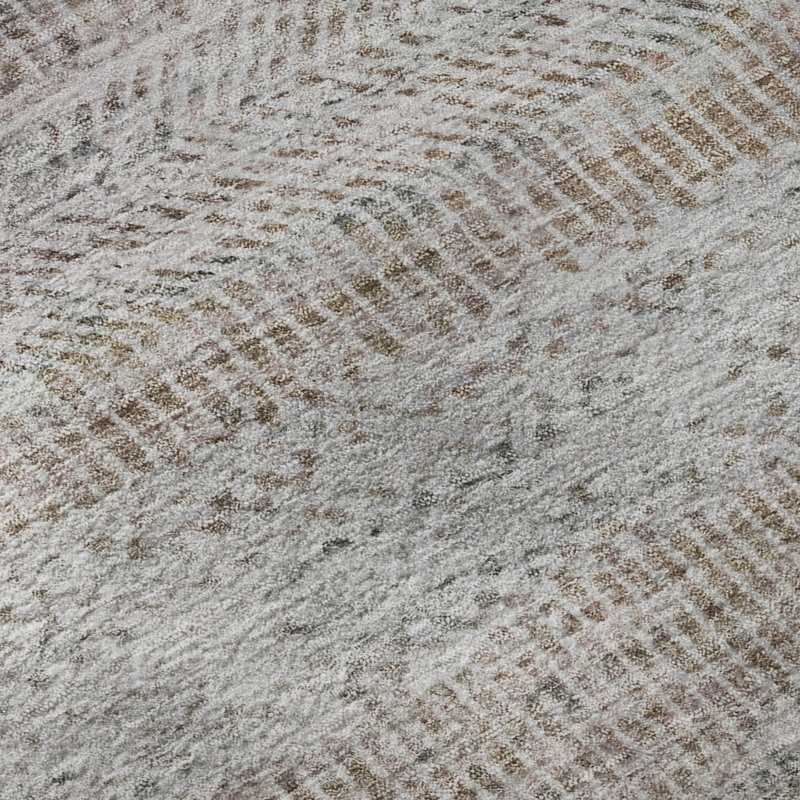 Premium Machine Washable Marasco AMF1634 Stripes Rug, Runner 2'3" x 7'6"