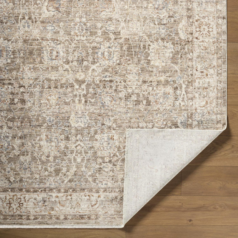 Gionatan Machine Woven Area Rug, Rectangle 7'10.5" x 10'0.1"
