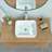 19"X15" White Ceramic Rectangular Vessel Bathroom Sink-99078106