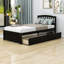 Lit plateforme simple avec tiroirs Eljay-1267667854