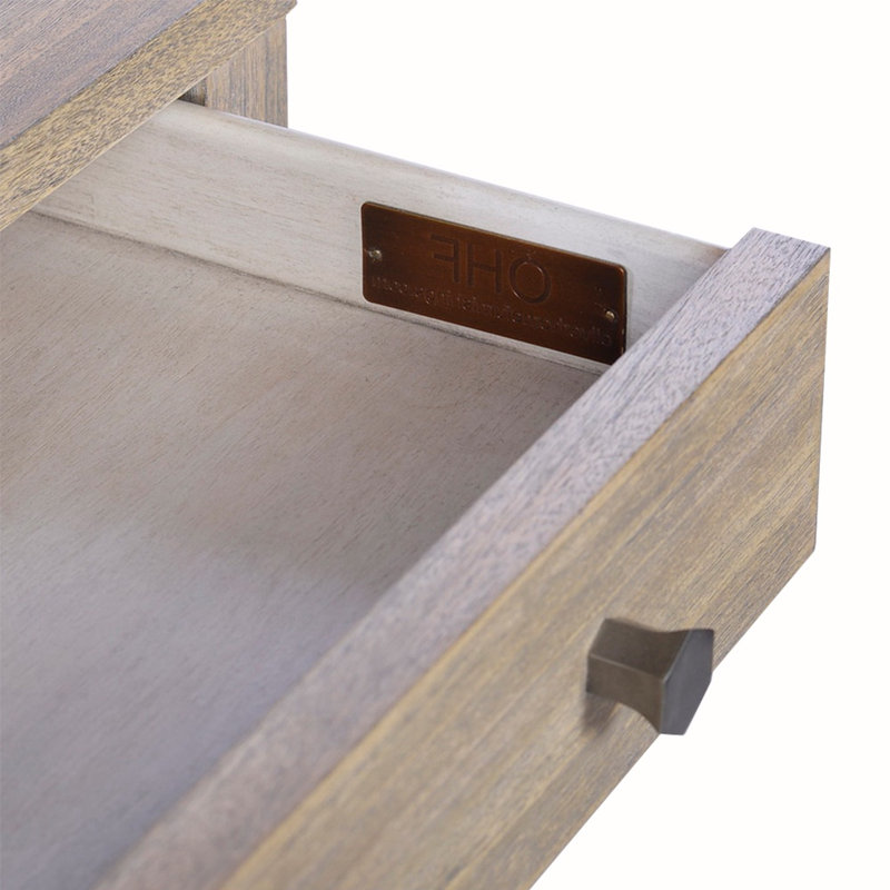 End Table, Beige
