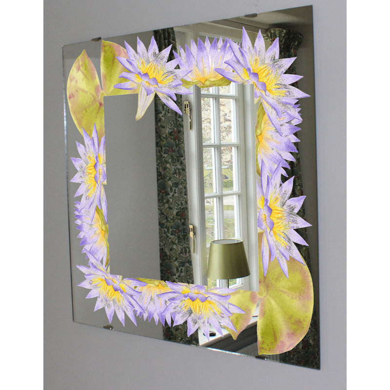 Alamo Flat Wall Mirror, 124cm H x 124cm W