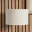 Lino Self Lined Linen Drum Shade-16624701-24222049