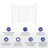 60'' W 32'' D 96'' H High Gloss White Solid Surface Shower Wall Panel Surround, Quick Install & Cuttable, 0.197" thick-131497549