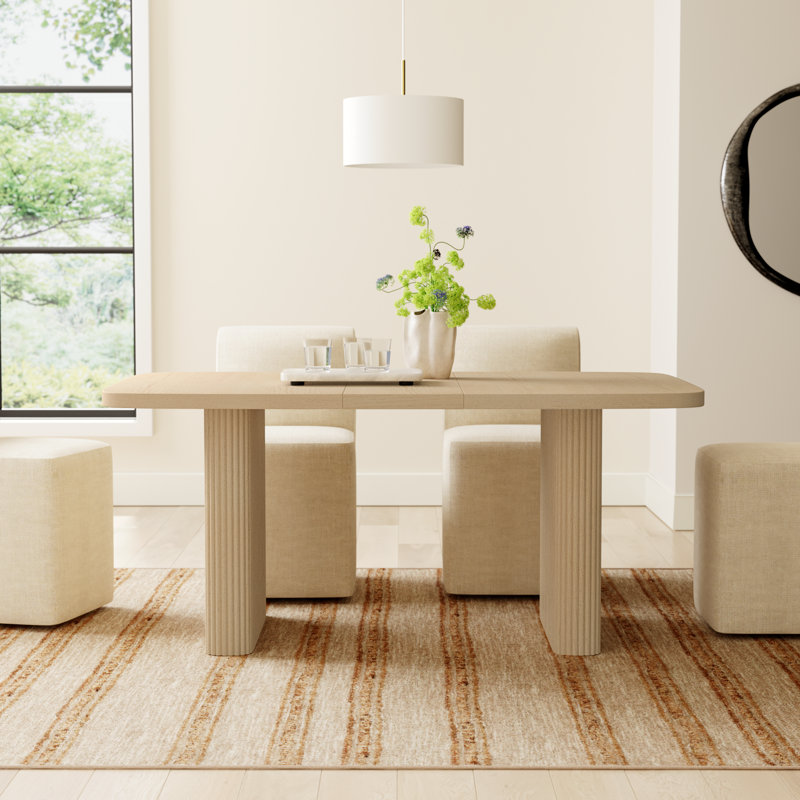 Fairmont Extendable Dining Table, Natural