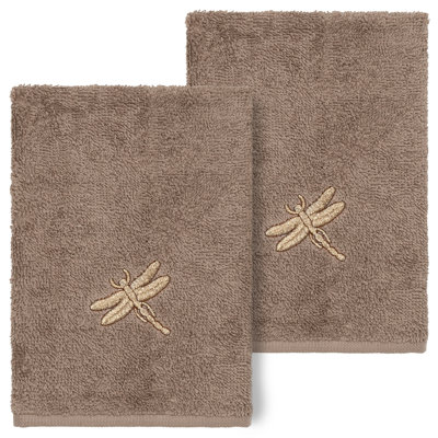 Braelyn 2 Piece Turkish Cotton Washcloth Set