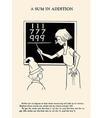 «A Sum in addition» par Harry Houdini, impression