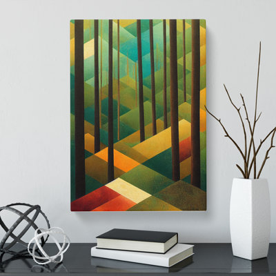 CAN-V0523-1012X Forest Patchwork Vol.2 - Wrapped Canvas Print