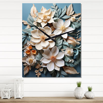 Ganpat - Plumeria Very Wall Clocks