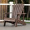 Chaise Adirondack en résine / plastique