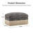 Ottoman Leopard Chenille -Khaki Black-1685670387