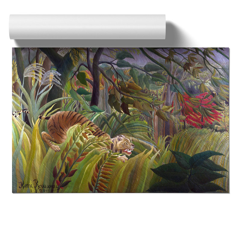 Surprise by Henri Rousseau - Frameless Print, 42cm H x 59cm W x 0.1cm D