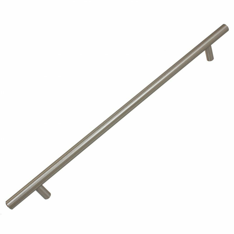 Roman Modern Bar Pull, Stainless Steel, 17"