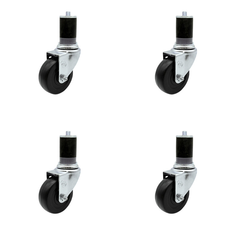 Hard Rubber Caster