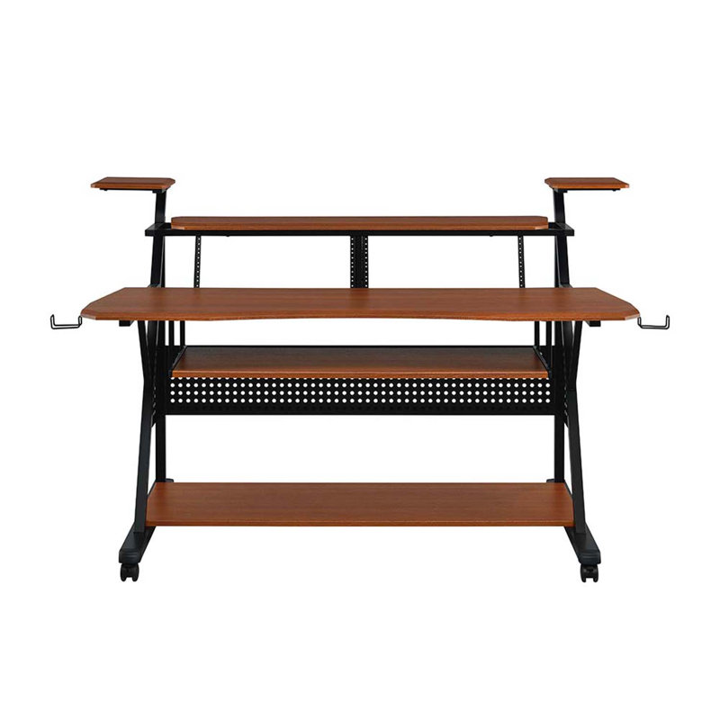 Bureau Willow Music, finition cerise et noire