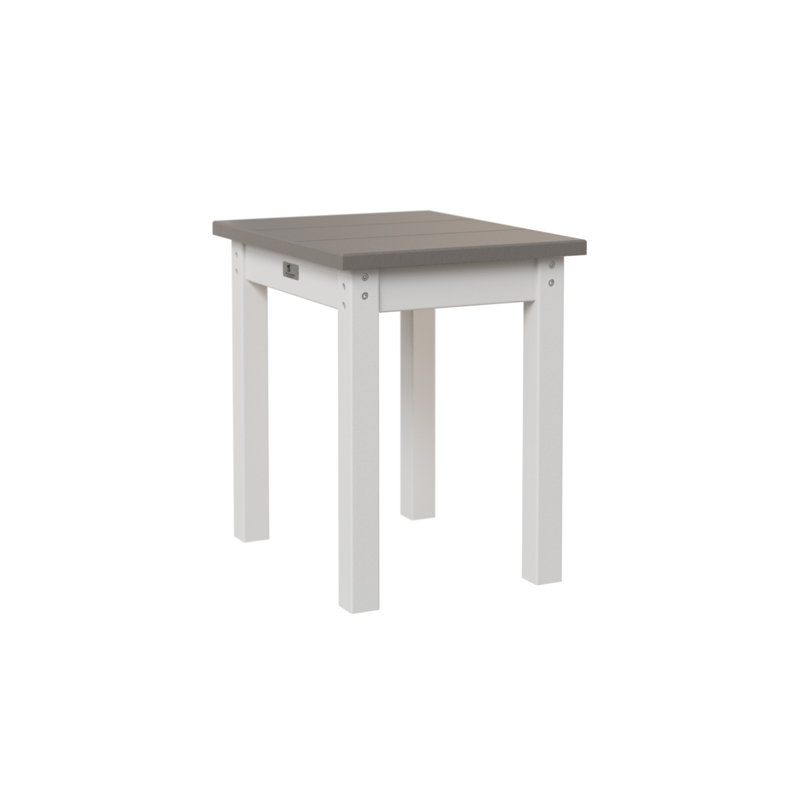 Berlin Gardens Economy End Table, Light Gray