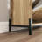 Space-saving Modern Mdf Shoe Cabinet, Rustic Style For Entryways