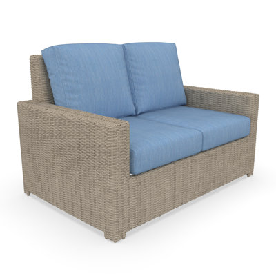 Henri 61" Sunbrella® Patio Loveseat