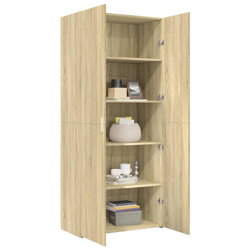 Sipsey 80cm Sideboard, Sonoma Oak