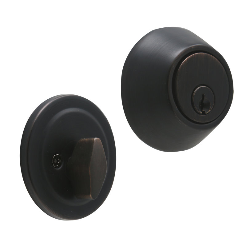 Single Cylinder Deadbolt, Oil Rubbed Bronze