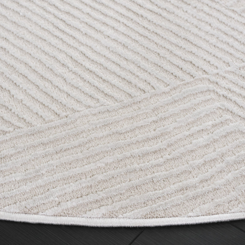 Saylor 100 Performance Geometric Rug, Round 6'3"