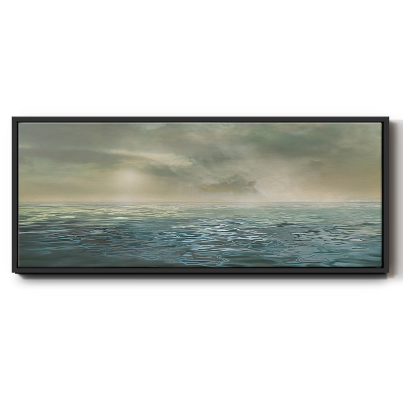 «Foggy Morning» - toile encadrée, H 24 po x l 60 po