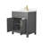 Beckett 30" Freestanding Single Bathroom Vanity with Cultured Marble Top-61870898-61870904-61870899