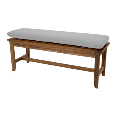 Jamshida Outdoor Teak Bench