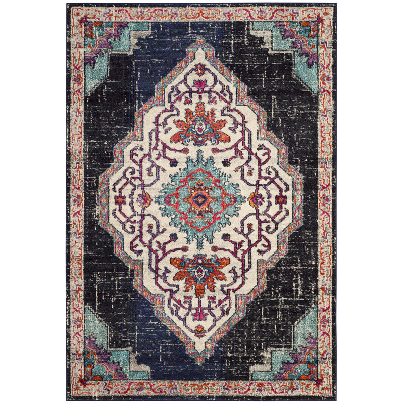 Mcandrews Oriental Area Rug, Rectangle 122 x 170 cm