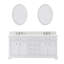 Derby 60" Double Sink Bathroom Vanity Set with Mirror-1579172445